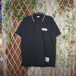 L - Vintage Y2K Fila T-Shirts france 1998 world cup polo - Black - L