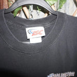 L - Vintage Y2K American Vintage T-Shirts darlington tough - Black - L