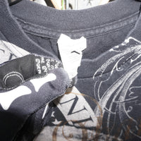 XL - Vintage Y2K American T-Shirts big graphic aop front hit - Gray - XL