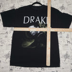 M - Vintage Y2K American Vintage T-Shirts drake front head - Black - M