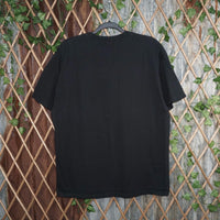 XL - Vintage Y2K American With His T-Shirts avatar blue - Black - XL