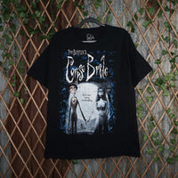 XXL - Vintage Y2K American Village T-Shirts tim burton - Black - XXL