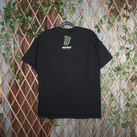 L - Vintage Y2K American With The T-Shirts mutant energy - Black - L