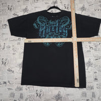 L - Vintage Y2K Hurley T-Shirts tribal grunge faded surf - L