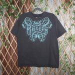 L - Vintage Y2K Hurley T-Shirts tribal grunge faded surf - L
