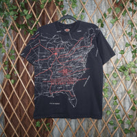 L - Vintage Y2K Harley-davidson T-Shirts jumbo aop - Black - L