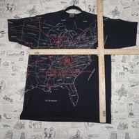 L - Vintage Y2K Harley-davidson T-Shirts jumbo aop - Black - L