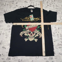 XXL - Vintage Y2K Ed Hardy T-Shirts love kills slowly heart - Black Periodprice 30 - XXL