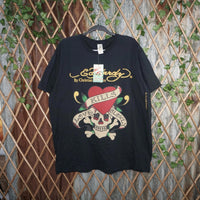 XXL - Vintage Y2K Ed Hardy T-Shirts love kills slowly heart - Black Periodprice 30 - XXL