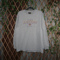 XL - Vintage Y2K Nba T-Shirts los angeles lakers basketball - Gray - XL