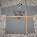 XXL - Vintage Y2K Nfl T-Shirts raiders football oakland los - Gray - XXL