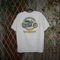 XL - Vintage Y2K American With This T-Shirts coeur alene - Gray - XL
