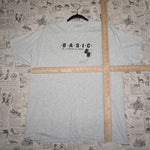 L - Vintage Y2K American Made This T-Shirts basic servant - Gray - L