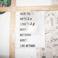 XL - Vintage Y2K American Business T-Shirts mountain dew - White - XL