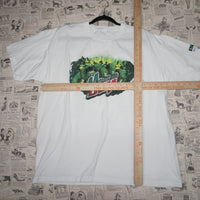 XL - Vintage Y2K American Business T-Shirts mountain dew - White - XL