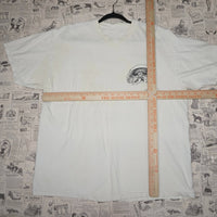 XL - Vintage Y2K American With This T-Shirts drunk frog - White - XL