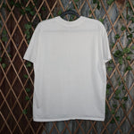 XL - Vintage Y2K American With This T-Shirts fishaholic 1989 - White - XL