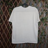 XL - Vintage Y2K American With This T-Shirts fishaholic 1989 - White - XL