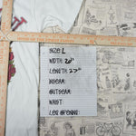 L - Vintage Y2K American With It T-Shirts rose bowl pasadena - White - L