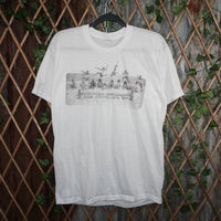 XL - Vintage Y2K American Vintage T-Shirts summer games los - White - XL