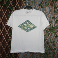 L - Vintage Y2K Mlb T-Shirts 20th anniversary oakland - White - L