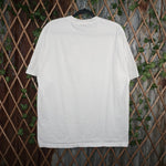 XL - Vintage Y2K American Vintage T-Shirts tennis player - White - XL