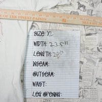 XL - Vintage Y2K American Vintage T-Shirts ink sketch tarzan - White Periodsize Xl - XL