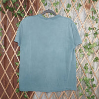 L - Vintage Y2K American Vintage T-Shirts wolves faded 90s - Green - L