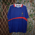 XL - Vintage Y2K American Vintage T-Shirts fff french - Blue - XL