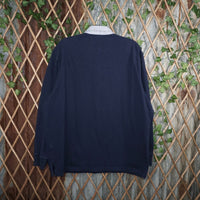 XL - Vintage Y2K Polo Ralph Lauren T-Shirts heavyweight - Blue - XL