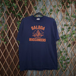 XL - Vintage Y2K American Vintage T-Shirts balboa buccaneers - Blue - XL