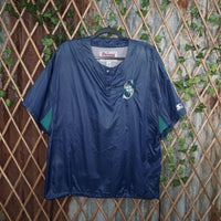 L - Vintage Y2K Mlb Shirts windbreaker shirt seattle - Green - L