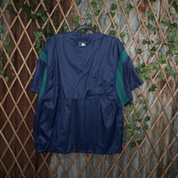 L - Vintage Y2K Mlb Shirts windbreaker shirt seattle - Green - L