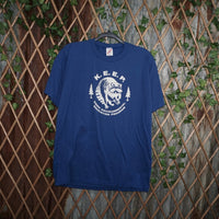 XL - Vintage Y2K American Village T-Shirts current - Blue - XL