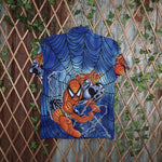 S - Vintage Y2K Marvel Comics Shirts alp web crawlers spider - Blue - S