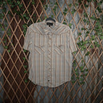 L - Vintage Y2K Vans Shirts pearl snap western button skate - Green - L