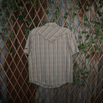 L - Vintage Y2K Vans Shirts pearl snap western button skate - Green - L