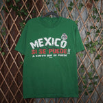 L - Vintage Y2K American Vintage T-Shirts mexico si se puedo - Green - L