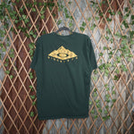 XL - Vintage Y2K Oakley T-Shirts mountain logo front back - Green - XL