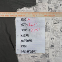 M - Vintage Y2K American Vintage T-Shirts time climb made - Brown - M