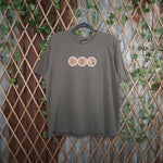 M - Vintage Y2K American Vintage T-Shirts time climb made - Brown - M