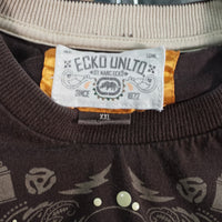 XXL - Vintage Y2K Ecko Unltd Periodsize 2xl T-Shirts - Brown - XXL