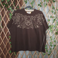 XXL - Vintage Y2K Ecko Unltd Periodsize 2xl T-Shirts - Brown - XXL
