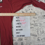 L - Vintage Y2K Nfl T-Shirts 49ers san francisco niners bay - Red - L