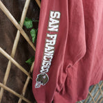 L - Vintage Y2K Nfl T-Shirts 49ers san francisco niners bay - Red - L