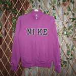 Medium - Vintage Y2K Nike zip up 00s embroider spellout zip