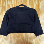 Vintage y2k la gear graffiti street gym cropped L/S t-shirt