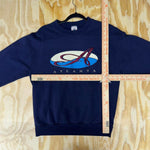 Vintage 1990s atlanta tourist the A logo crewneck sweatshirt