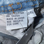 Vintage y2k bugle boy light wash 1990s faded cargo pants