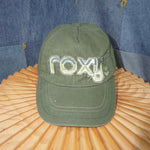 OSFA - Vintage Y2K Roxy Quicksilver heart femme raw hem hat